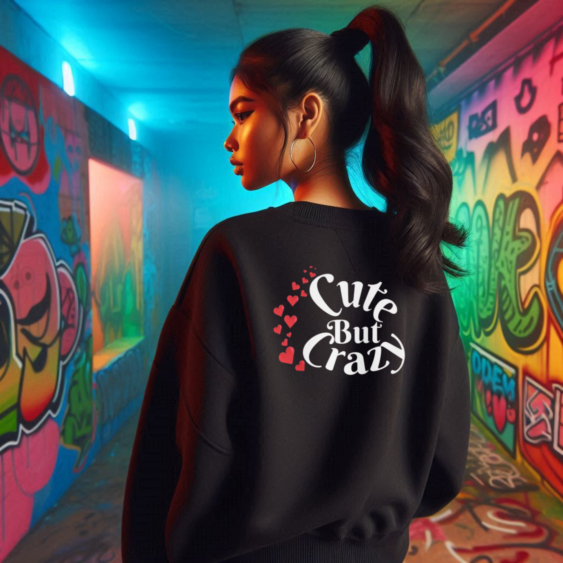 Cute But Crazy Sweat Shirt